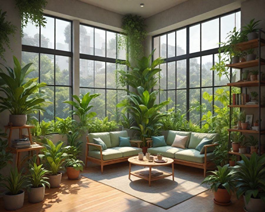 Benefícios de jardins internos para apartamentos modernos