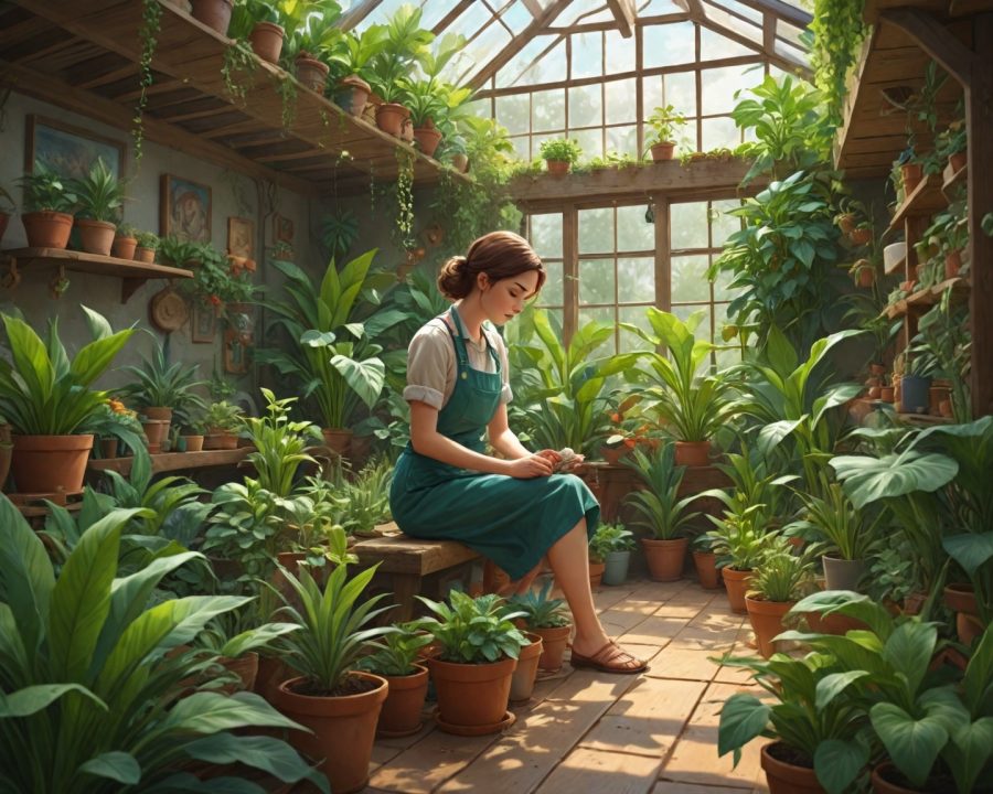 como usar plantas na terapia ocupacional para bem-estar