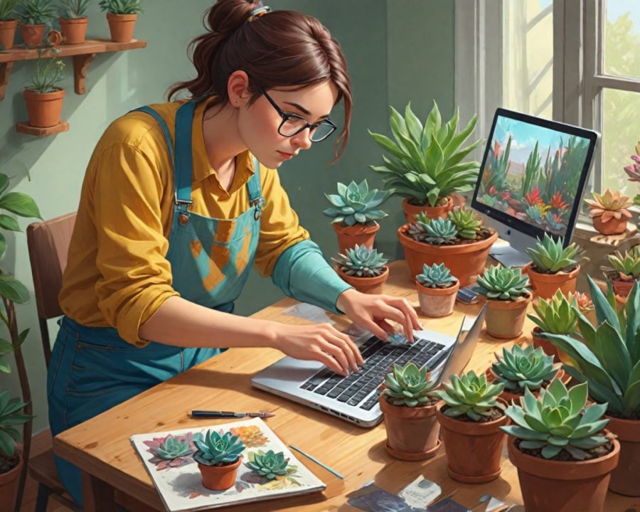 como aprender cultivo de suculentas com cursos especializados
