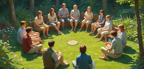 Como criar jardins para terapia de grupo e promover bem-estar
