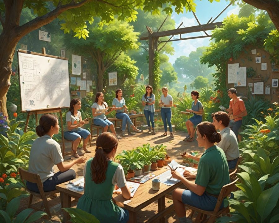 como participar de workshops de jardinagem sustentável