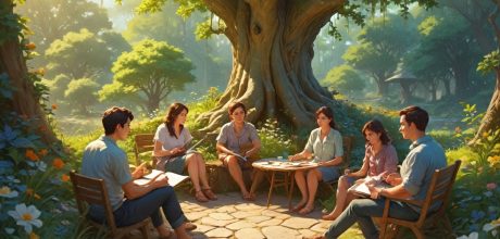 Como criar jardins para terapia de grupo e promover conexão
