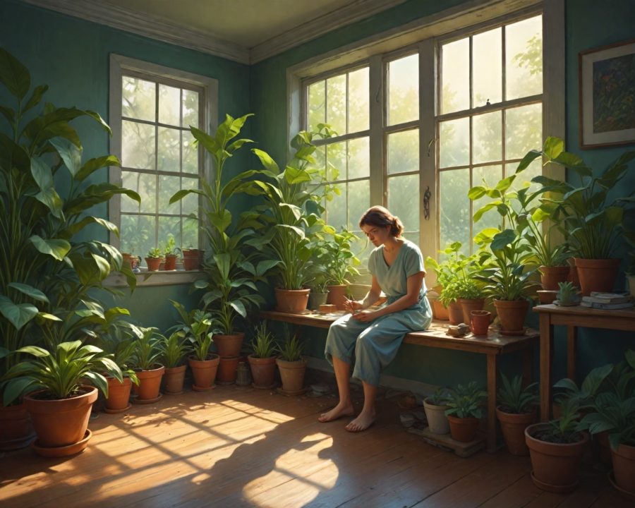 como usar plantas na terapia ocupacional para promover bem-estar