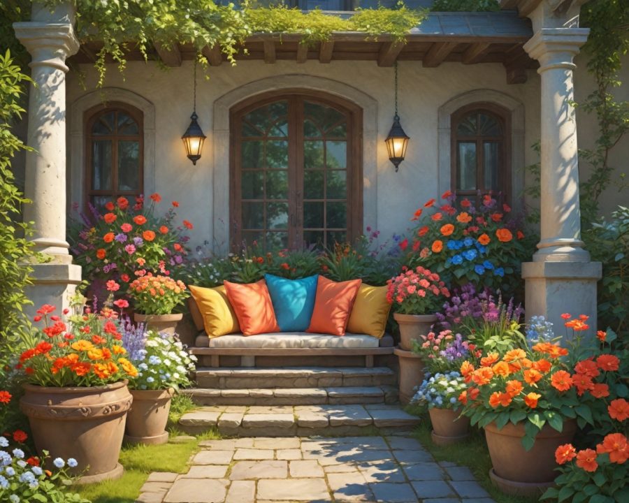 Ideias criativas para transformar jardins pequenos