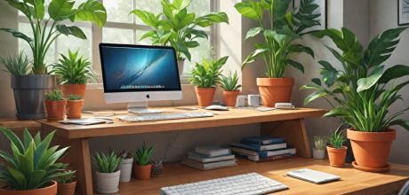 Plantas para ambientes de trabalho: benefícios e como escolher