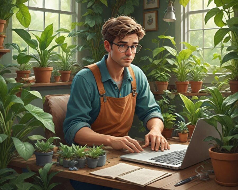 Guia completo para iniciantes em cursos de jardinagem online