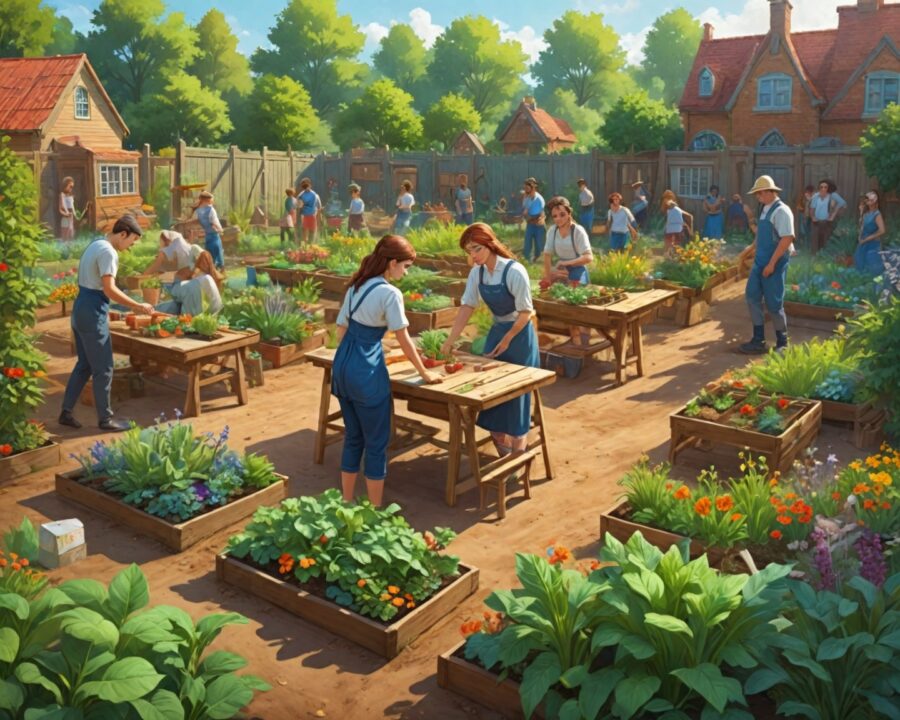 Benefícios dos seminários sobre agricultura urbana para comunidades