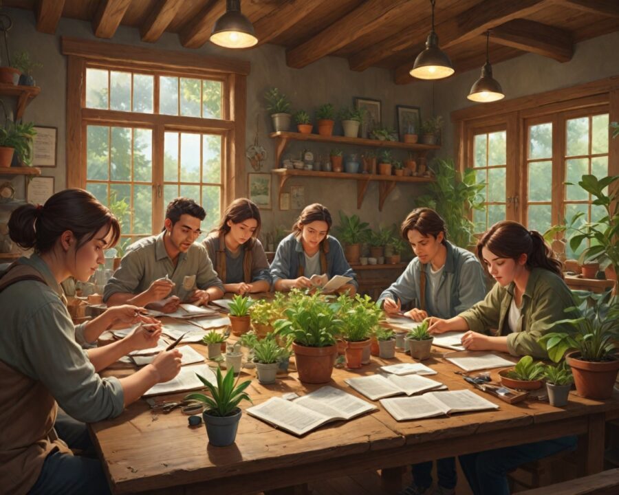 Como participar de workshops de plantas medicinais