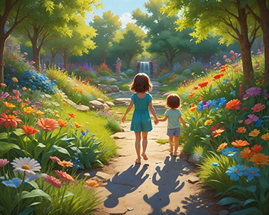 jardins sensoriais: como estimulam o desenvolvimento infantil