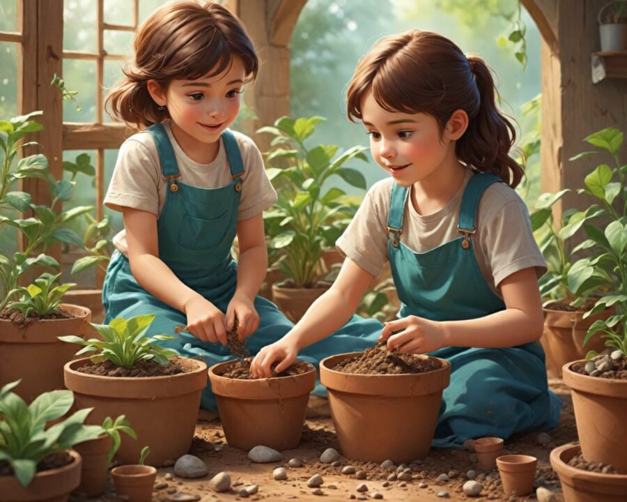 workshops de jardinagem para crianças: benefícios e como participar