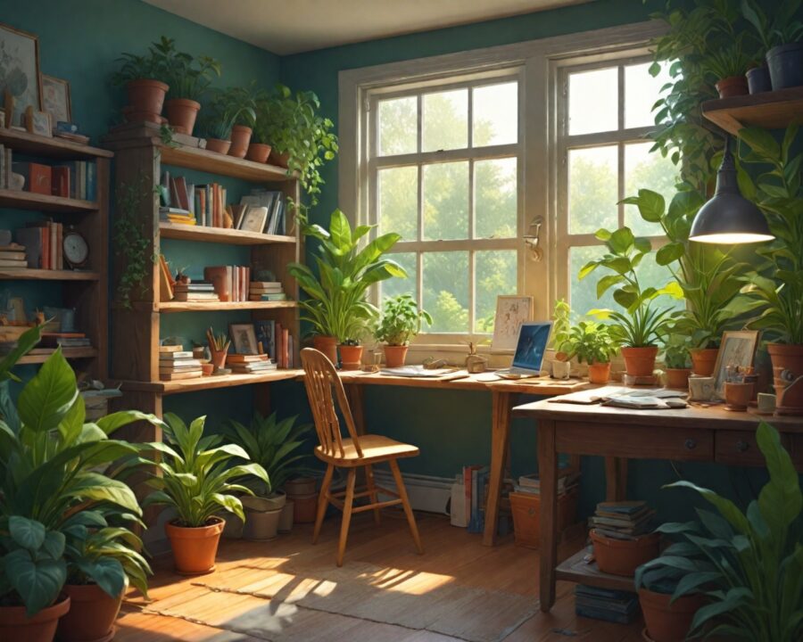 Plantas que ajudam na concentração: benefícios e como usá-las