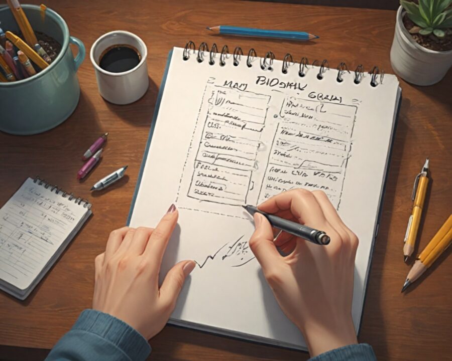 Como fazer um planejamento mensal eficiente para alcançar suas metas