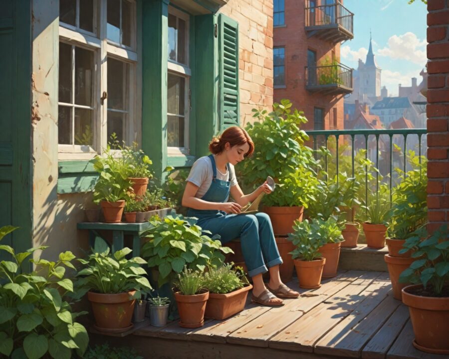 Horta em apartamento: dicas práticas para começar hoje