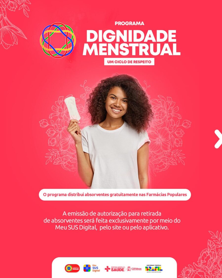 Absorventes gratuitos pelo SUS: Veja como garantir os seus