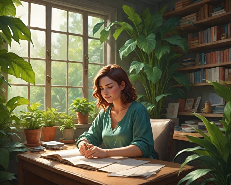 Plantas para ambientes de trabalho saudáveis: benefícios e dicas