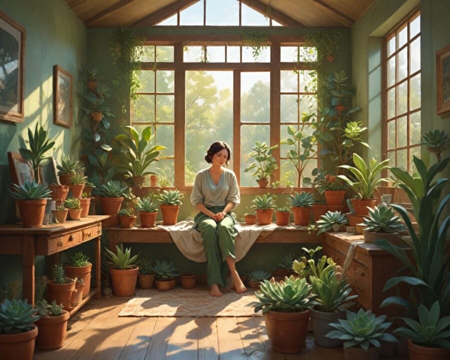 benefícios das suculentas para a saúde e bem-estar