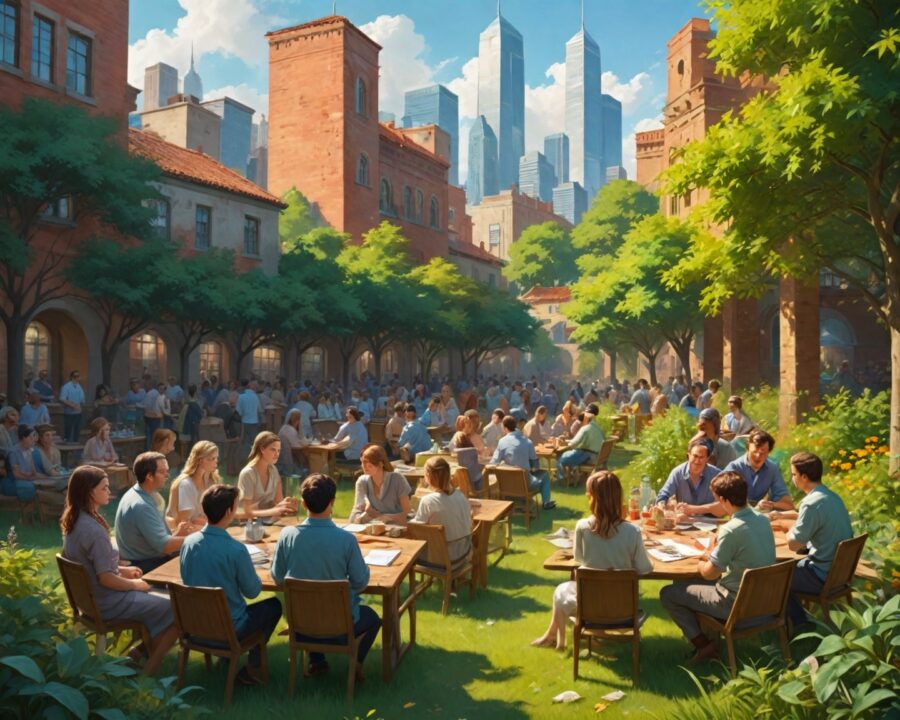 como participar de seminários sobre agricultura urbana