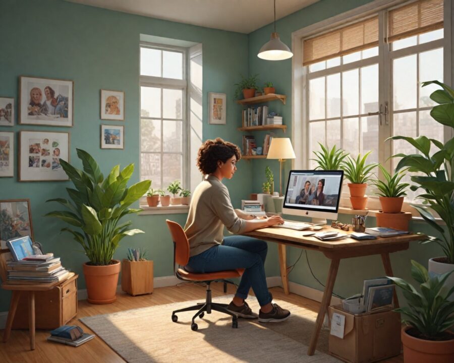 trabalho híbrido: como funciona e benefícios para empresas