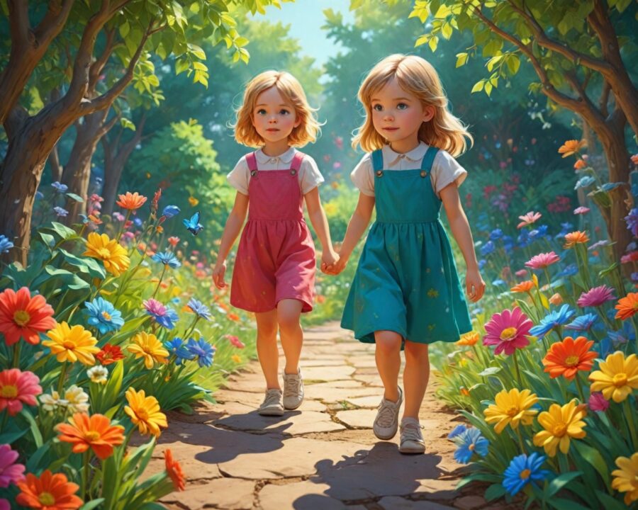 Como jardins sensoriais estimulam o desenvolvimento infantil