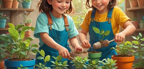 workshops de jardinagem para crianças: benefícios e como participar