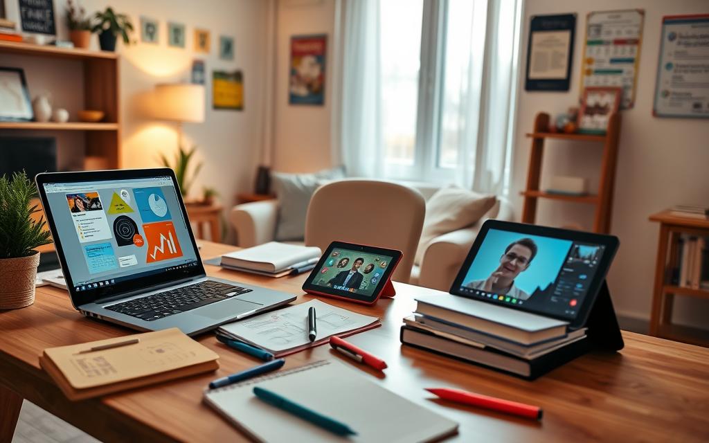 ferramentas para estudos em casa