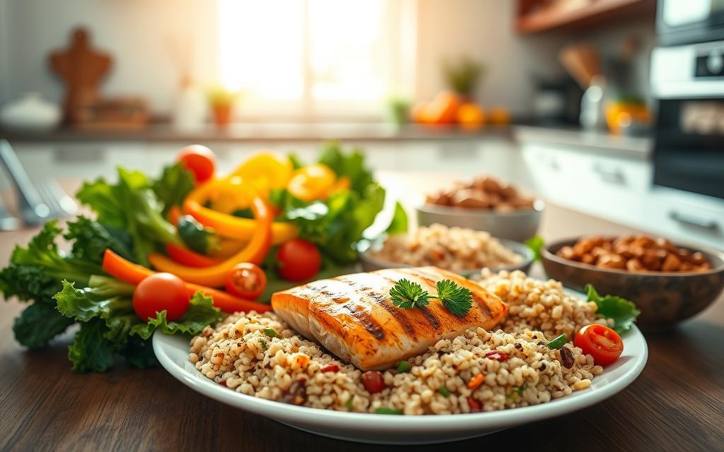 alimentação balanceada para mais energia
