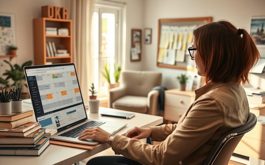 Como estudar online de forma eficiente e organizada hoje