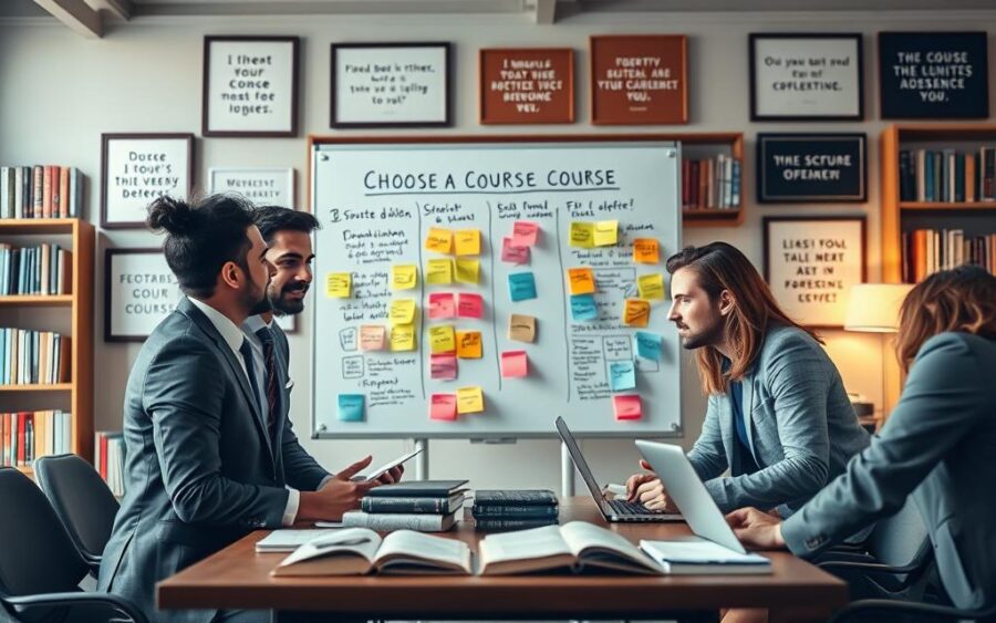 Como escolher um curso de acordo com seus objetivos hoje
