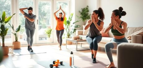 Novos exercícios simples para praticar em casa agora