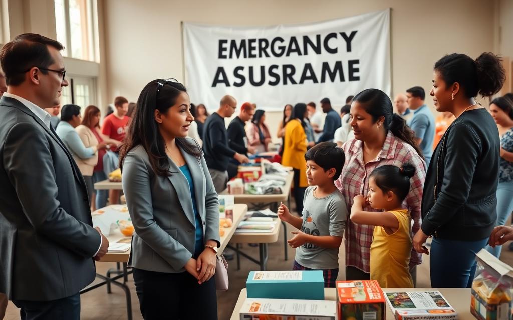 assistência emergencial