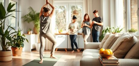Hábitos simples para melhorar sua saúde em casa